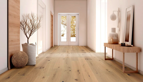 Eiche astig - gebürstet, geölt, Rohoptik