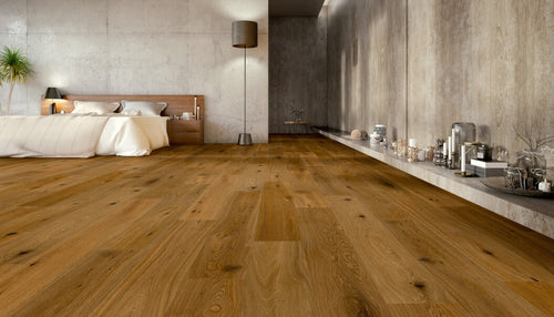 Eiche astig - gebürstet, geräuchert, geölt